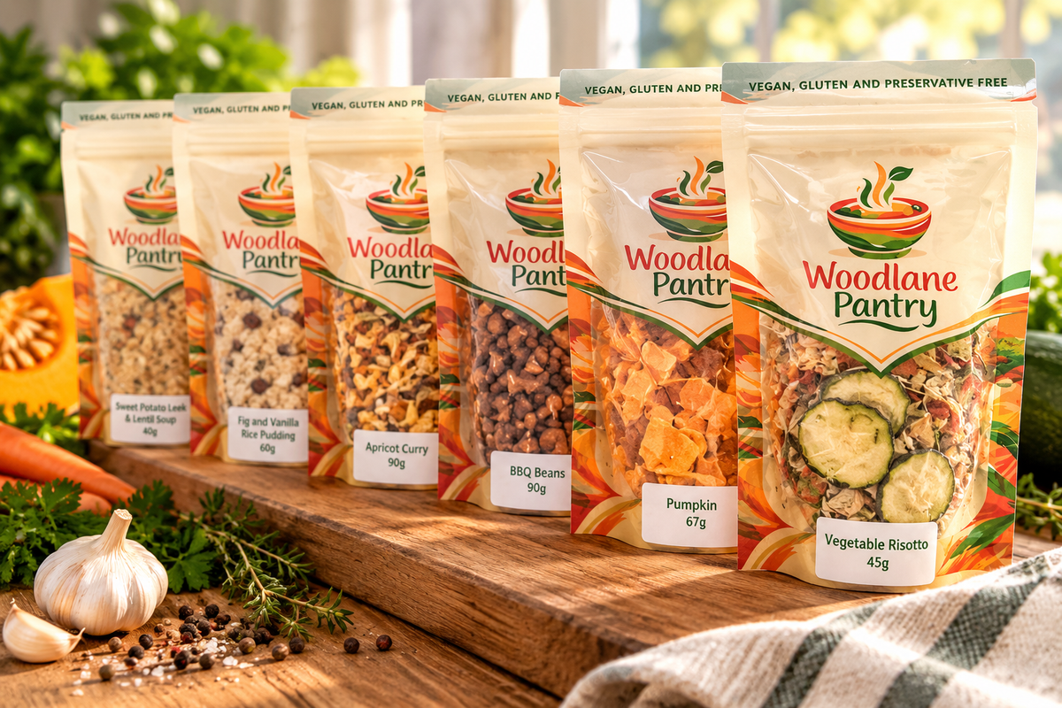 Shelf-Stable Dehydrated Meals for One | Woodlane Pantry