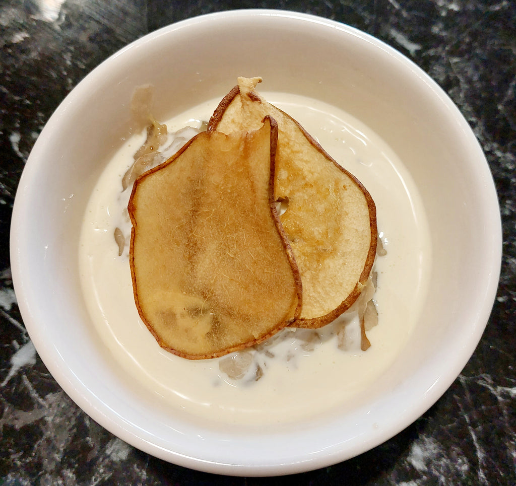 Fig, Pear & Vanilla Rice Pudding