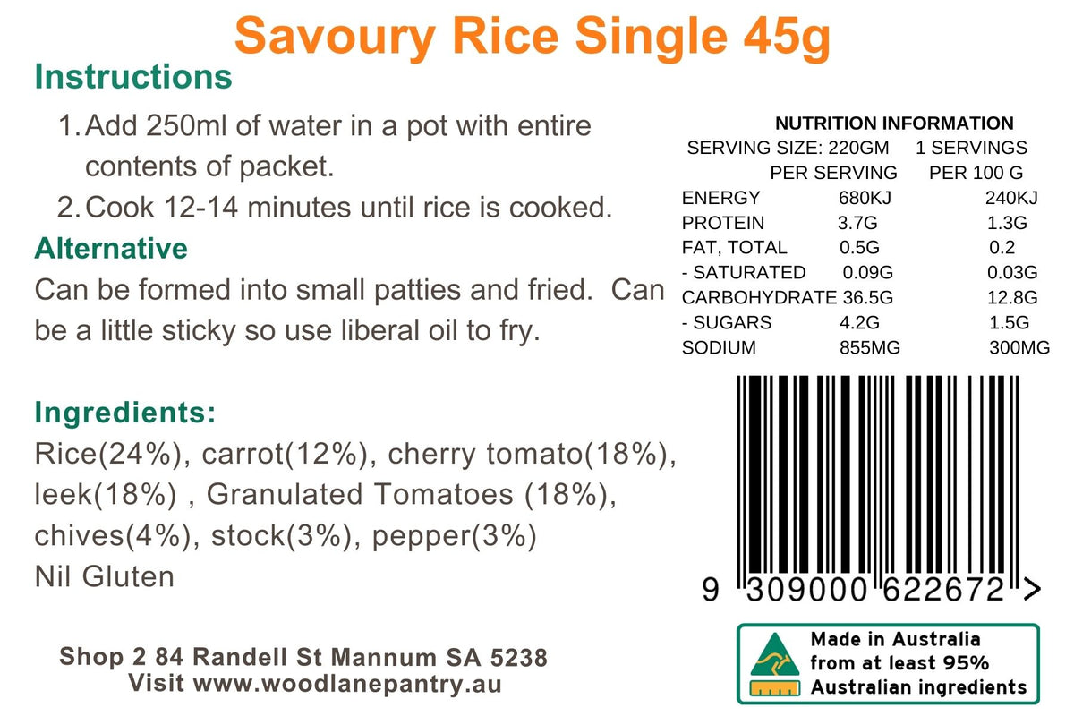 Savoury Rice