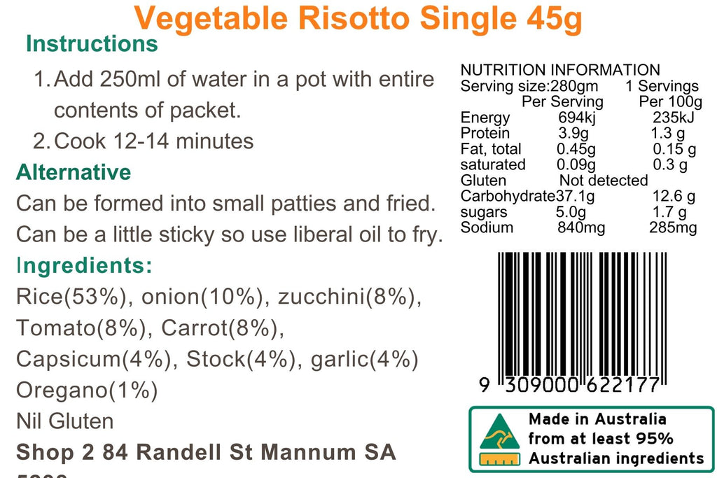 Vegetable Risotto
